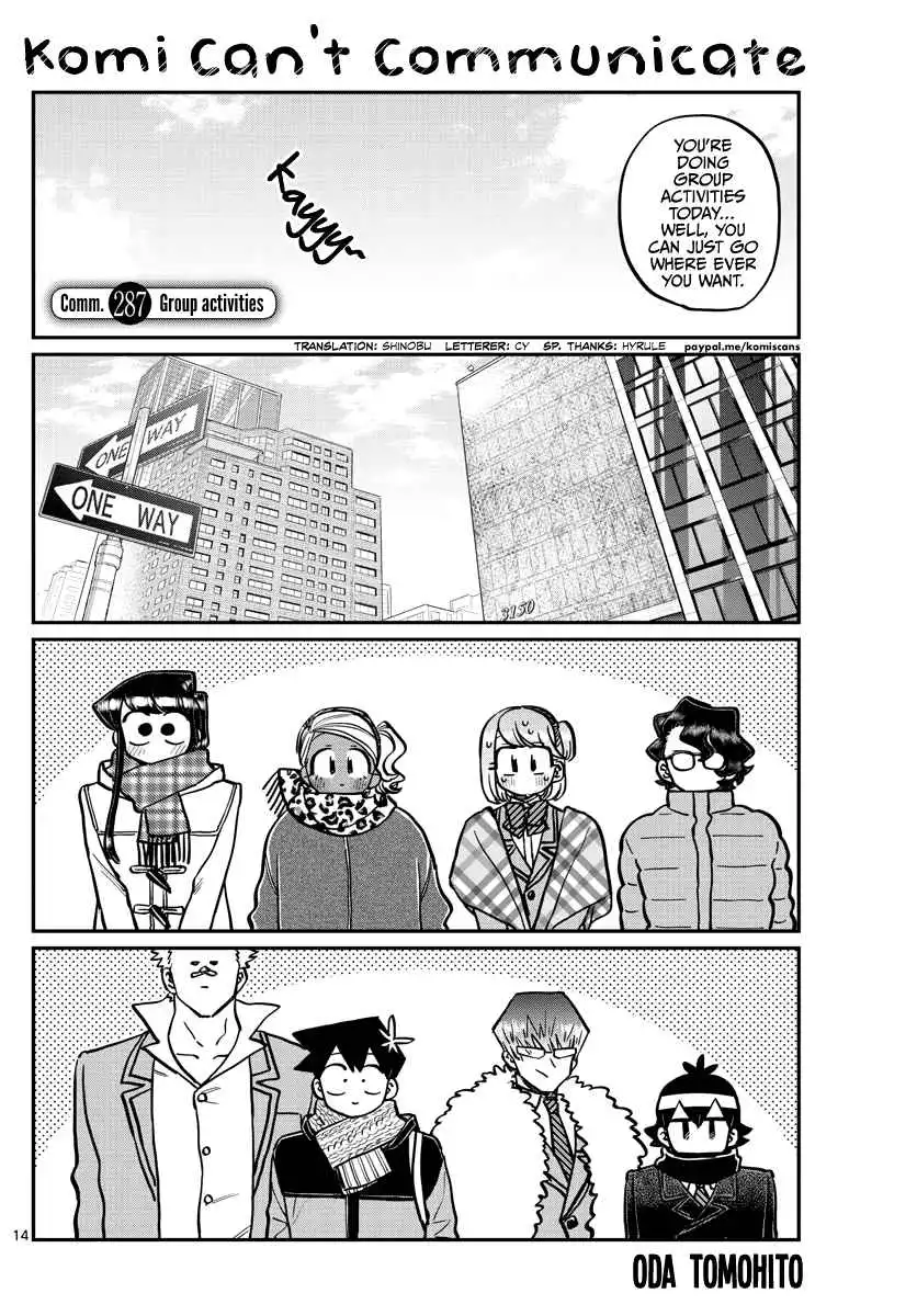 Komi-san wa Komyushou Desu Chapter 287 1